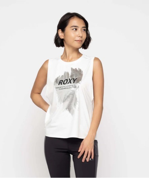 ROXY(ロキシー)の「CREATE YOUR METALLIC/ロキシーUVカットタンクトップ(タンクトップ・レディース・グリーン/ホワイト/ブラック・LARGE/MEDIUM/SMALL)」の15枚目の写真