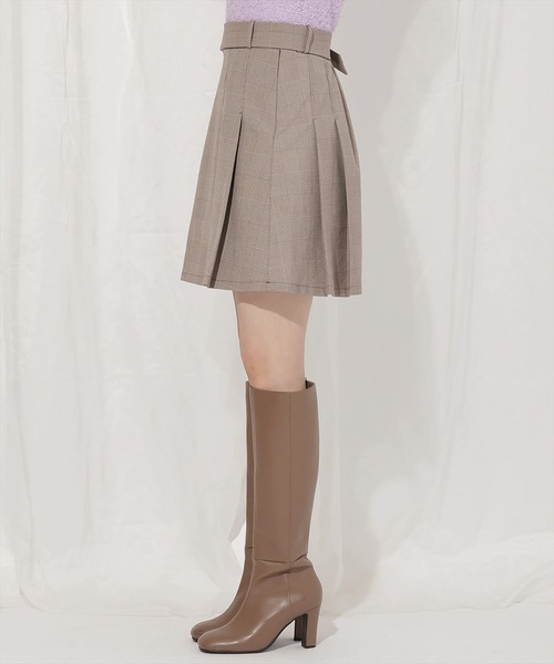 WILLSELECTION（ウィルセレクション）の「タックプリーツミニスカート（スカート・レディース・ブラック系その他/ブラウン系その他/ブラック・FREE）」の21枚目の写真