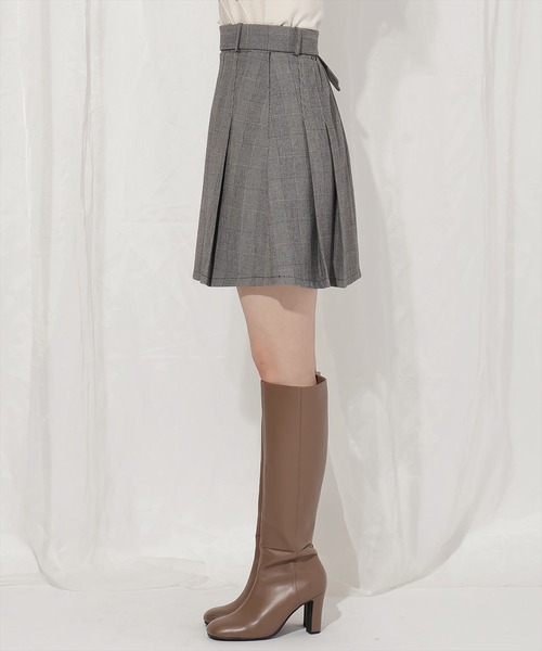 WILLSELECTION（ウィルセレクション）の「タックプリーツミニスカート（スカート・レディース・ブラック系その他/ブラウン系その他/ブラック・FREE）」の15枚目の写真