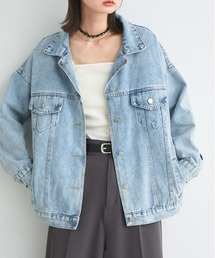 ad thie | ビッグシルエット デニムジャケット(デニムジャケット)