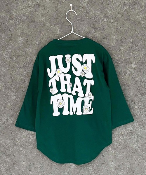 セール】オーバーサイズ プリント ヘム ロンT（Tシャツ