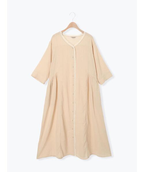 Samansa Mos2(サマンサ モスモス)の「レース羽織りワンピース(ワンピース・レディース・キナリ/オレンジ/チャコールグレー/ブラック・F)」の20枚目の写真