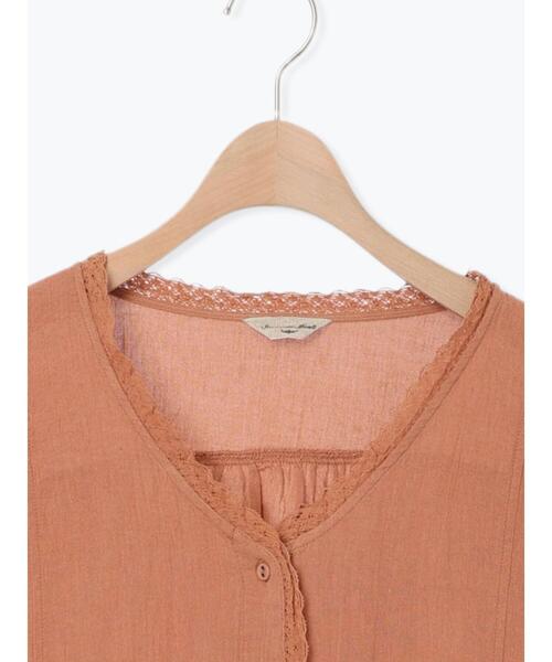 Samansa Mos2(サマンサ モスモス)の「レース羽織りワンピース(ワンピース・レディース・キナリ/オレンジ/チャコールグレー/ブラック・F)」の11枚目の写真