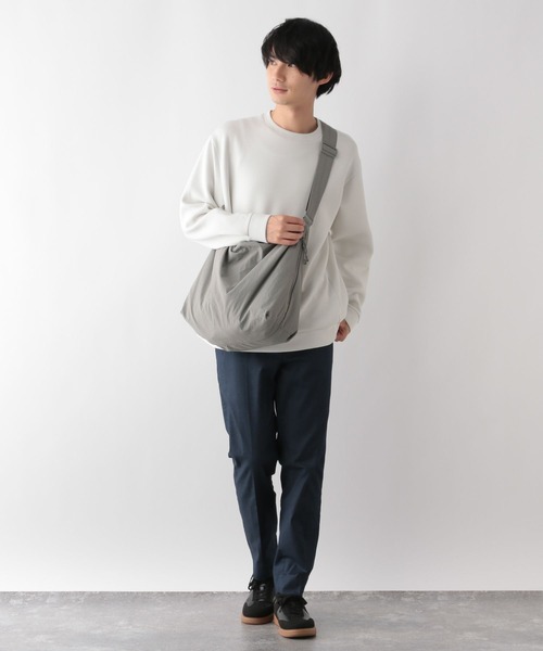 GLOBAL WORK（グローバルワーク）の「ライトクッションクルー/116243（スウェット・メンズ・オフホワイト/グレー系その他2/ネイビー・SMALL/MEDIUM/LARGE/X-LARGE）」の4枚目の写真