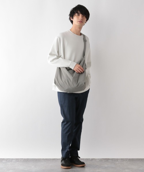 GLOBAL WORK（グローバルワーク）の「ライトクッションクルー/116243（スウェット・メンズ・オフホワイト/グレー系その他2/ネイビー・SMALL/MEDIUM/LARGE/X-LARGE）」の5枚目の写真