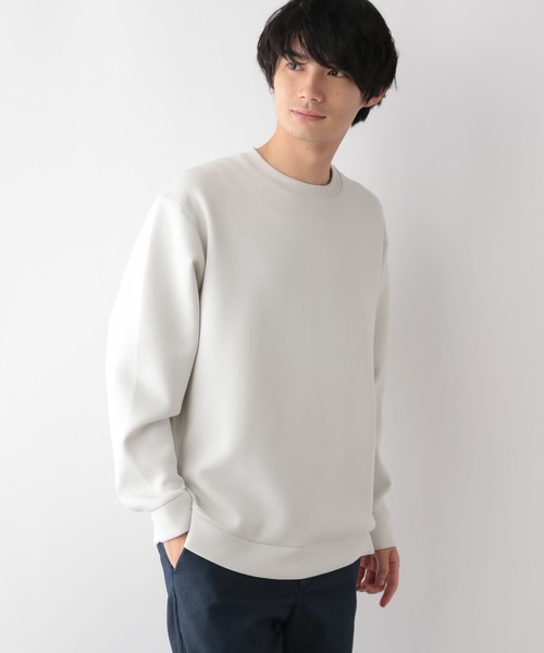 GLOBAL WORK（グローバルワーク）の「ライトクッションクルー/116243（スウェット・メンズ・オフホワイト/グレー系その他2/ネイビー・SMALL/MEDIUM/LARGE/X-LARGE）」の7枚目の写真