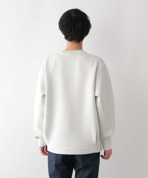 GLOBAL WORK（グローバルワーク）の「ライトクッションクルー/116243（スウェット・メンズ・オフホワイト/グレー系その他2/ネイビー・SMALL/MEDIUM/LARGE/X-LARGE）」の14枚目の写真
