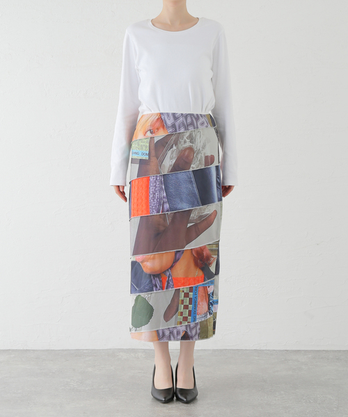 Oriens JOURNAL STANDARD（オリエンス ジャーナルスタンダード）の「【P.A.M/パム】SELFIE SCROLL STRETCH SKIRT ：スカート（スカート・レディース・その他・X-SMALL）」の2枚目の写真