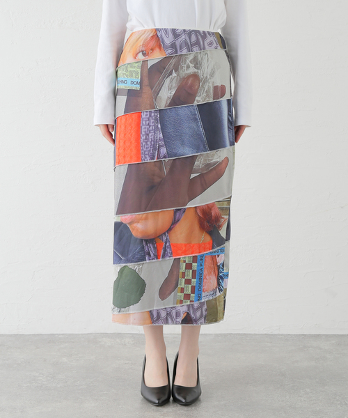 Oriens JOURNAL STANDARD（オリエンス ジャーナルスタンダード）の「【P.A.M/パム】SELFIE SCROLL STRETCH SKIRT ：スカート（スカート・レディース・その他・X-SMALL）」の3枚目の写真
