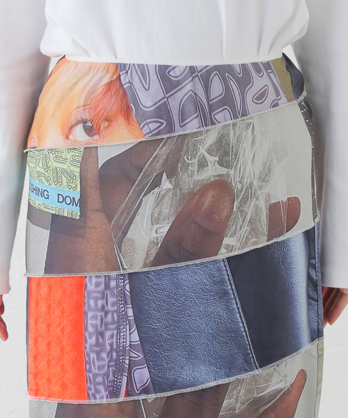Oriens JOURNAL STANDARD（オリエンス ジャーナルスタンダード）の「【P.A.M/パム】SELFIE SCROLL STRETCH SKIRT ：スカート（スカート・レディース・その他・X-SMALL）」の6枚目の写真