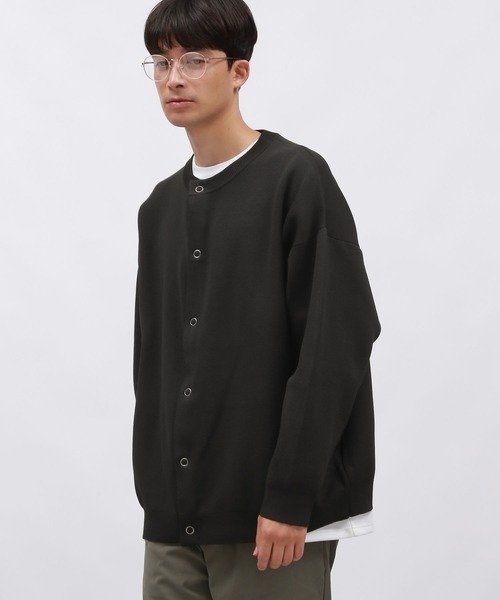 LAKOLE（ラコレ）の「リングドットカーディガン/138993（カーディガン/ボレロ・メンズ・ボルドー/アイボリー/ブラック・LARGE/MEDIUM）」の5枚目の写真