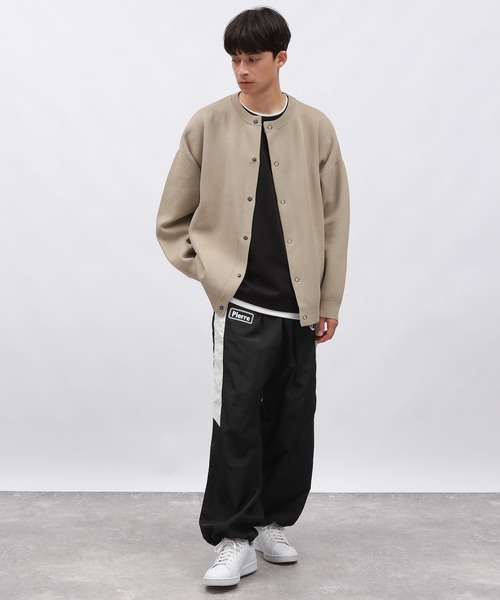 LAKOLE（ラコレ）の「リングドットカーディガン/138993（カーディガン/ボレロ・メンズ・ボルドー/アイボリー/ブラック・LARGE/MEDIUM）」の6枚目の写真