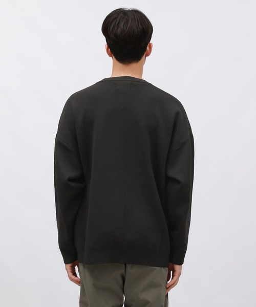 LAKOLE（ラコレ）の「リングドットカーディガン/138993（カーディガン/ボレロ・メンズ・ボルドー/アイボリー/ブラック・LARGE/MEDIUM）」の12枚目の写真