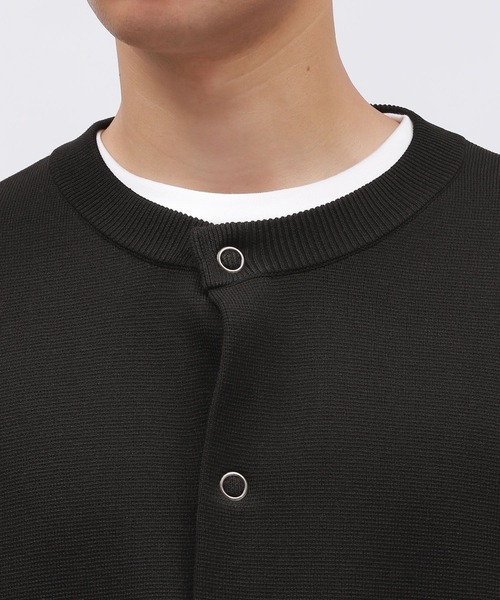 LAKOLE（ラコレ）の「リングドットカーディガン/138993（カーディガン/ボレロ・メンズ・ボルドー/アイボリー/ブラック・LARGE/MEDIUM）」の13枚目の写真