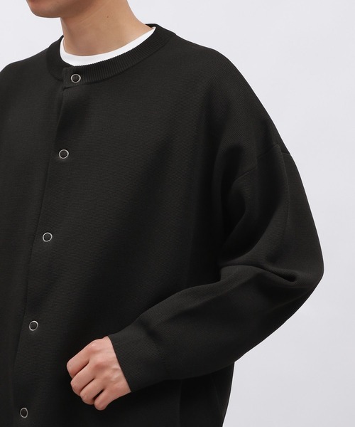 LAKOLE（ラコレ）の「リングドットカーディガン/138993（カーディガン/ボレロ・メンズ・ボルドー/アイボリー/ブラック・LARGE/MEDIUM）」の14枚目の写真