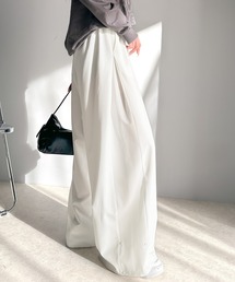 新品❤️ARCHIVO ホワイトパンツ ストレッチ素材 6色展開／XS－LLサイズ》コンパクトストレッチテーパード