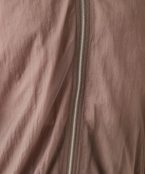 Cutie Blonde（キューティーブロンド）の「重ねチュールで差をつける シアーブルゾン（ブルゾン・レディース・ブラック/ダークブラウン・02/03/04）」の10枚目の写真