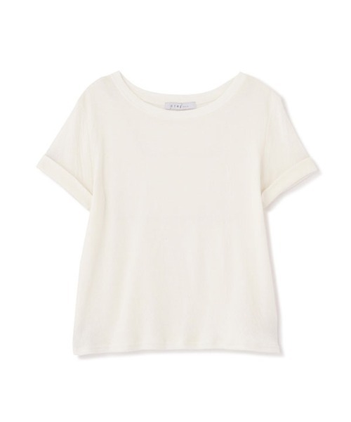 ロールアップコンパクトTee（Tシャツ/カットソー）｜ETRE TOKYO（エトレトウキョウ）