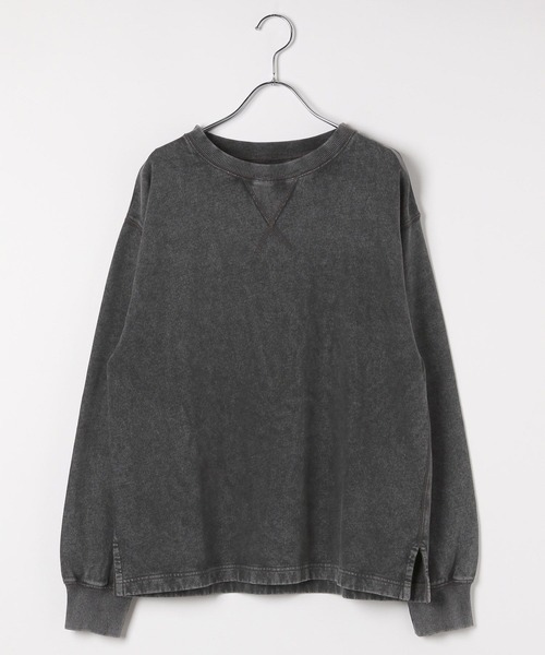BAYFLOW（ベイフロー）の「SNOWガゼットプルオーバー（Tシャツ/カットソー・レディース・チャコールグレー/杢グレー/パープル・FREE）」の16枚目の写真