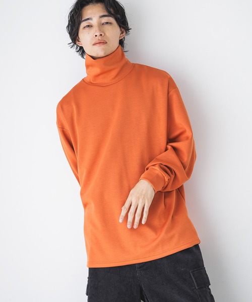 LOWRYS FARM（ローリーズファーム）の「ＴＲＰＵタートルＬＳ 151210（Tシャツ/カットソー・メンズ・オレンジ/ホワイト/ブラック・MEDIUM/LARGE）」の16枚目の写真