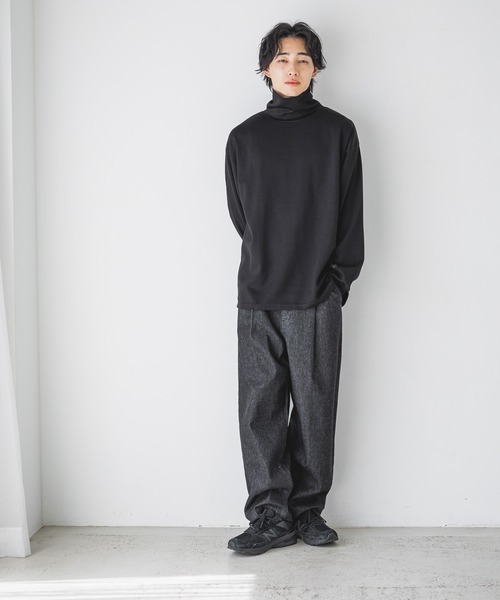 LOWRYS FARM（ローリーズファーム）の「ＴＲＰＵタートルＬＳ 151210（Tシャツ/カットソー・メンズ・オレンジ/ホワイト/ブラック・MEDIUM/LARGE）」の22枚目の写真