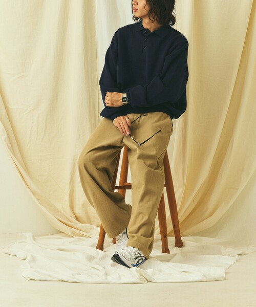 COS リラックスフィット ポロネック ニット RELAXED-FIT KNITTED POLO SHIRT リラックスフィット ニット