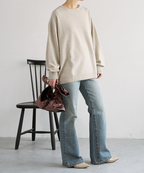 LE TALON（ルタロン）の「LE TALON VELOR RIBBONバッグ（ハンドバッグ・レディース・ブラック/ブラウン・FREE）」の18枚目の写真