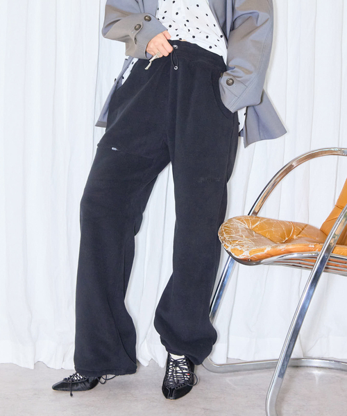 MARMOT(マーモット)の「MARMOT別注 POLARTECH FLEECE PANTS 24FW-L4-04:パンツ(その他パンツ・レディース・イエロー/ブラック・MEDIUM/LARGE)」の4枚目の写真