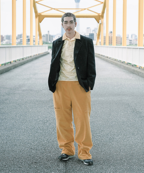 MARMOT(マーモット)の「MARMOT別注 POLARTECH FLEECE PANTS 24FW-L4-04:パンツ(その他パンツ・レディース・イエロー/ブラック・MEDIUM/LARGE)」の8枚目の写真