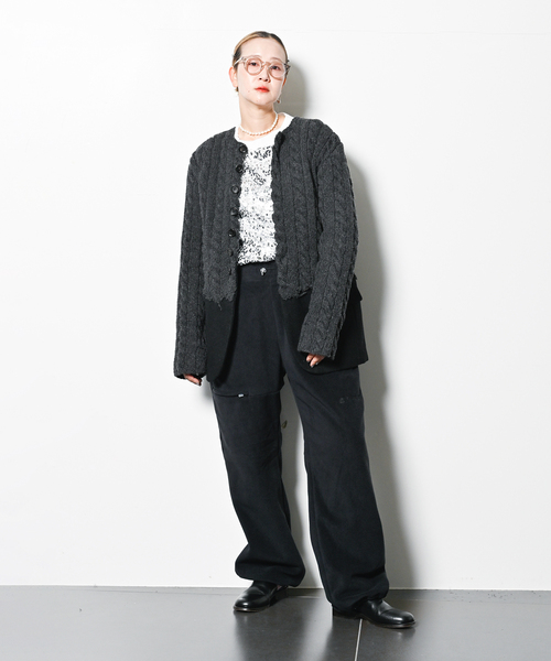 MARMOT(マーモット)の「MARMOT別注 POLARTECH FLEECE PANTS 24FW-L4-04:パンツ(その他パンツ・レディース・イエロー/ブラック・MEDIUM/LARGE)」の9枚目の写真