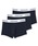 GUESS JEANS�i�Q�X�W�[���Y�j�́uGUESS JEANS 3 Pack Trunk ���� �����Y �g�����N�X�i�g�����N�X�j�v�b�l�C�r�[
