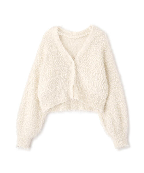 FREE'S MART（フリーズマート）の「◆シャイニーフェザーミックスカーディガン（カーディガン/ボレロ・レディース・ホワイト/ブルー/グレー・FREE）」の19枚目の写真