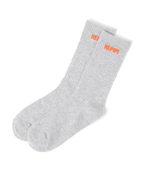repipi armario（レピピ アルマリオ）の「ミドルRPロゴソックス（ソックス/靴下・キッズ・ブラック/グレー/ホワイト・FREE）」の11枚目の写真