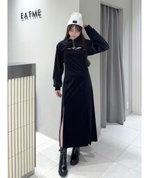 EATME | ベロアクロップパーカーセットワンピ(ワンピース)