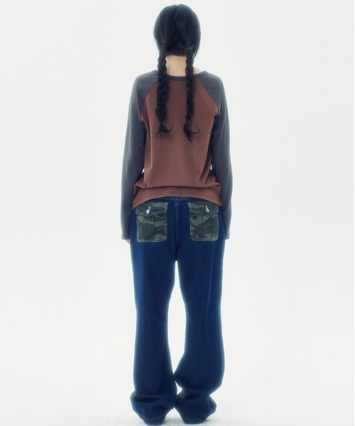 A'GEM/9 × .kom 『runningHIGH/ランニングハイ』 ROCKSTAR RAGLAN LONG SLEEVE TEE/ロックスター ラグラン 長袖カットソー（Tシャツ/カットソー）｜runningHIGH（ランニングハイ）