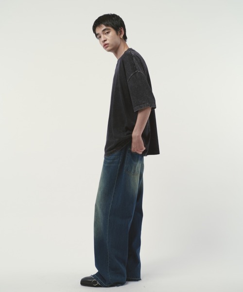 Lui's（ルイス）の「エレファントイージーデニムパンツ（デニムパンツ・メンズ・ブルー/ブラック・30/32/34）」の22枚目の写真