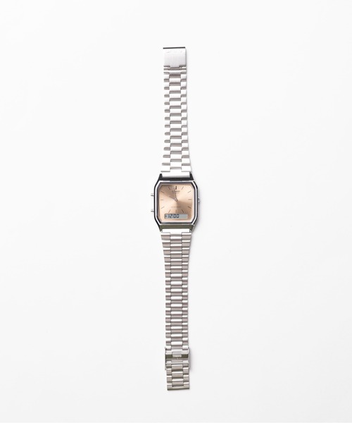 CASIO(カシオ)の「【60】【ITN】【CASIO(カシオ)】アナデジ メタル メタリックカラー(アナログ腕時計・メンズ・ブルー/シルバー/イエロー/グリーン/ピンク・FREE)」の18枚目の写真