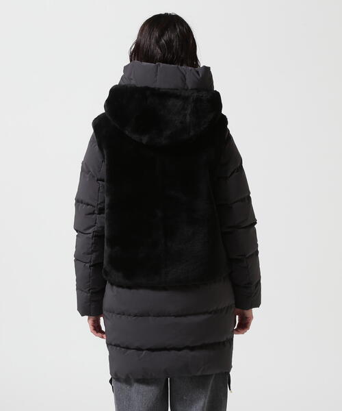 DUNO（デュノ）の「DUNO (デュノ) DEA ムートンダウンコート（ダウンジャケット/コート・レディース・ブラック/ベージュ・40/42/44）」の10枚目の写真