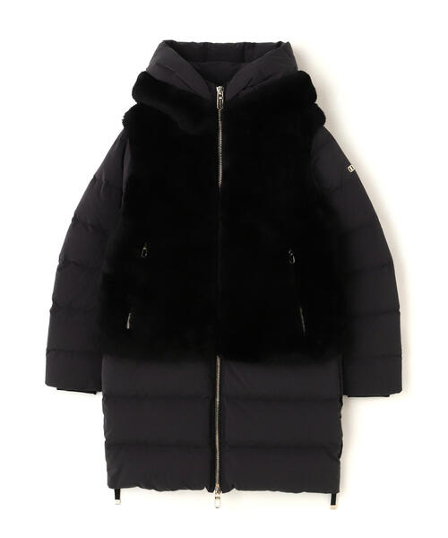 DUNO（デュノ）の「DUNO (デュノ) DEA ムートンダウンコート（ダウンジャケット/コート・レディース・ブラック/ベージュ・40/42/44）」の16枚目の写真