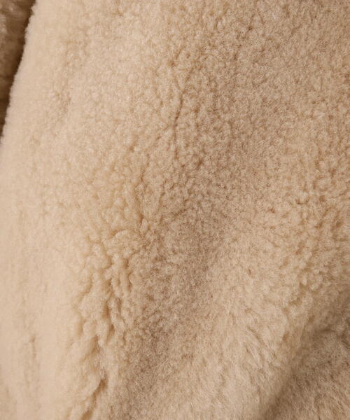 DUNO（デュノ）の「DUNO (デュノ) DEA ムートンダウンコート（ダウンジャケット/コート・レディース・ブラック/ベージュ・40/42/44）」の18枚目の写真
