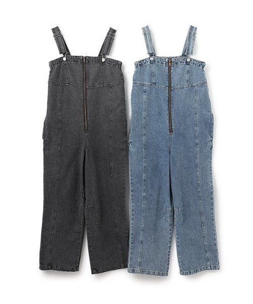 Vaqutaux デニム セーラーオールインワン セール】デニム