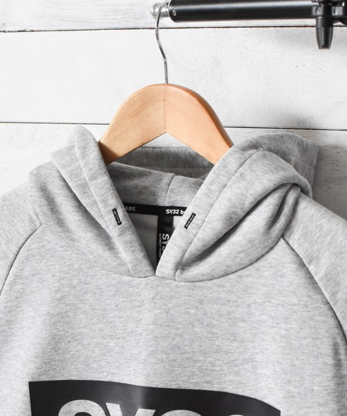 SY32 by SWEET YEARS(エスワイサーティトゥバイスィートイヤーズ)の「【SY32 by SWEET YEARS】REGULAR P/O HOODIE(パーカー・メンズ・ネイビー/グレー・X-LARGE/SMALL)」の13枚目の写真