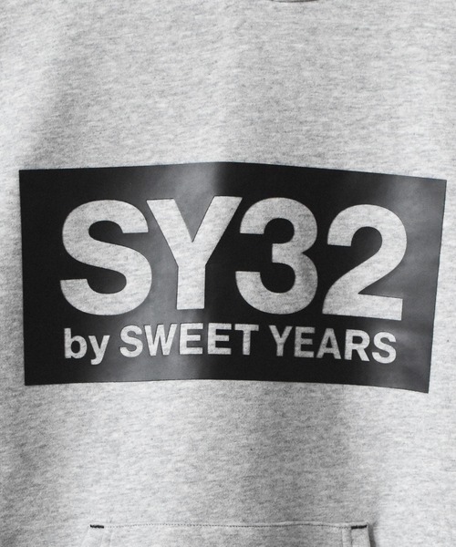 SY32 by SWEET YEARS(エスワイサーティトゥバイスィートイヤーズ)の「【SY32 by SWEET YEARS】REGULAR P/O HOODIE(パーカー・メンズ・ネイビー/グレー・X-LARGE/SMALL)」の12枚目の写真