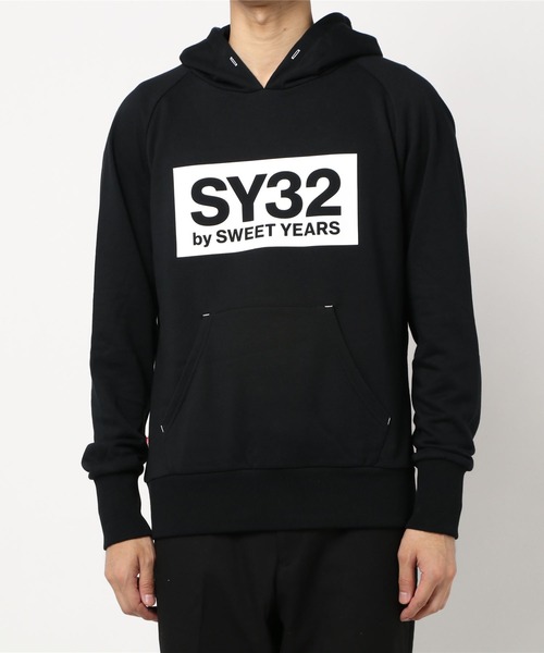 SY32 by SWEET YEARS(エスワイサーティトゥバイスィートイヤーズ)の「【SY32 by SWEET YEARS】REGULAR P/O HOODIE(パーカー・メンズ・ネイビー/グレー・X-LARGE/SMALL)」の8枚目の写真