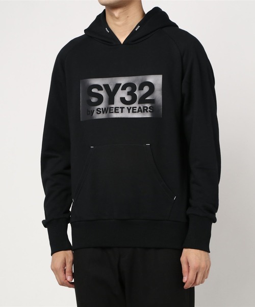 SY32 by SWEET YEARS(エスワイサーティトゥバイスィートイヤーズ)の「【SY32 by SWEET YEARS】REGULAR P/O HOODIE(パーカー・メンズ・ネイビー/グレー・X-LARGE/SMALL)」の5枚目の写真