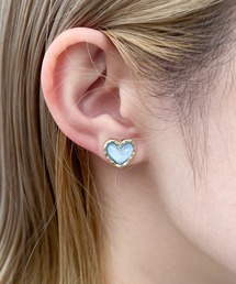 RUBY AND YOU | ［select］ハートイヤリング(イヤリング)