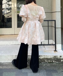 白ワンピース　ヴァレンチ風　シスタージェーン シスタージェーン Sister Jane Sister Jane ワンピース Breeze