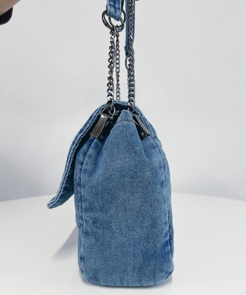 チェーンデニム2wayショルダーバッグ（ショルダーバッグ