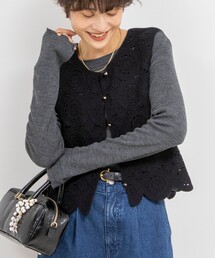 NOLLEY’S | サークルレース2WAYベスト(ベスト)