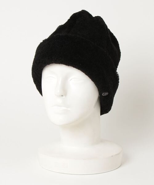 CPH（シーピーエイチ）の「CPH/シーピーエイチ/CUFF KNIT/TOYPU/カフニット/トイプー（ニットキャップ/ビーニー・メンズ・キャメル/グレー/ブラック・F）」の7枚目の写真